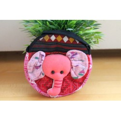 Umhängetasche Täschchen für Kinder Elefant - BÖRSE555