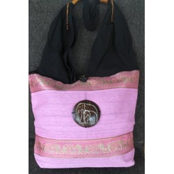 Shoulder bag bag in boho style from Thailand