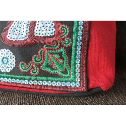 Schultertasche Handtasche im Boho-Stil aus Thailand mit Elefant - TASCHE130