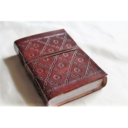 B-Ware: Notebook leather 15x11 cm