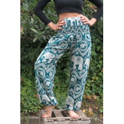 Harem pants, yoga pants, hippie pants, elephant size S / M - HOSE011