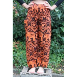 Harem pants, yoga pants, hippie pants, elephant size S / M