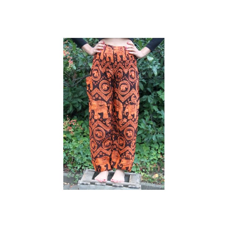 Haremshose Yogahose Hippiehose Streifen Größe S / M