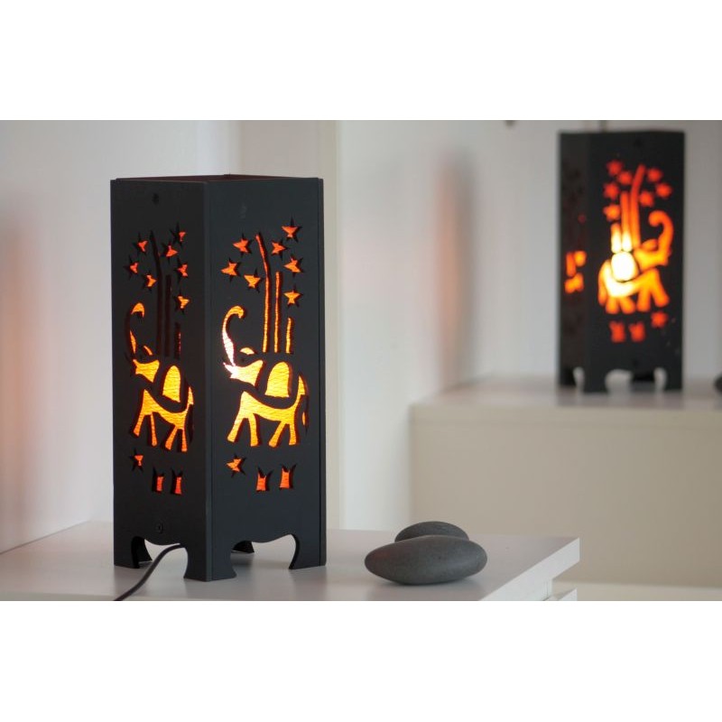 2nd choice: lamp from Thailand, construction with 4 screws - LICHT236