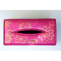 Tissue Box / Tücher Box / Kosmetiktücherbox im Thai-Stil Elefantenmuster
