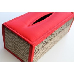 Tissue Box / Tücher Box / Kosmetiktücherbox im Thai-Stil Elefantenmuster - Tissue002