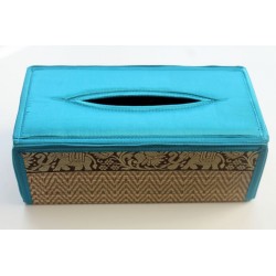 Tissue Box / Tücher Box / Kosmetiktücherbox im Thai-Stil Elefantenmuster - Tissue003
