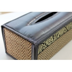 Tissue Box / Tücher Box / Kosmetiktücherbox im Thai-Stil Elefantenmuster - Tissue014