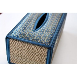 Tissue Box / Tücher Box / Kosmetiktücherbox im Thai-Stil Elefantenmuster - Tissue022