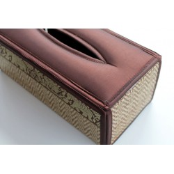 Tissue Box / Tücher Box / Kosmetiktücherbox im Thai-Stil Elefantenmuster - Tissue023