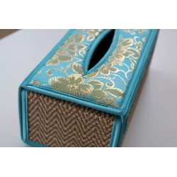 Tissue Box / Tücher Box / Kosmetiktücherbox im Thai-Stil Elefantenmuster - Tissue026