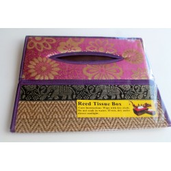 Tissue Box / Tücher Box / Kosmetiktücherbox im Thai-Stil Elefantenmuster - Tissue028