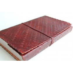 copy of Notebook with genuine leather cover 23x14 cm