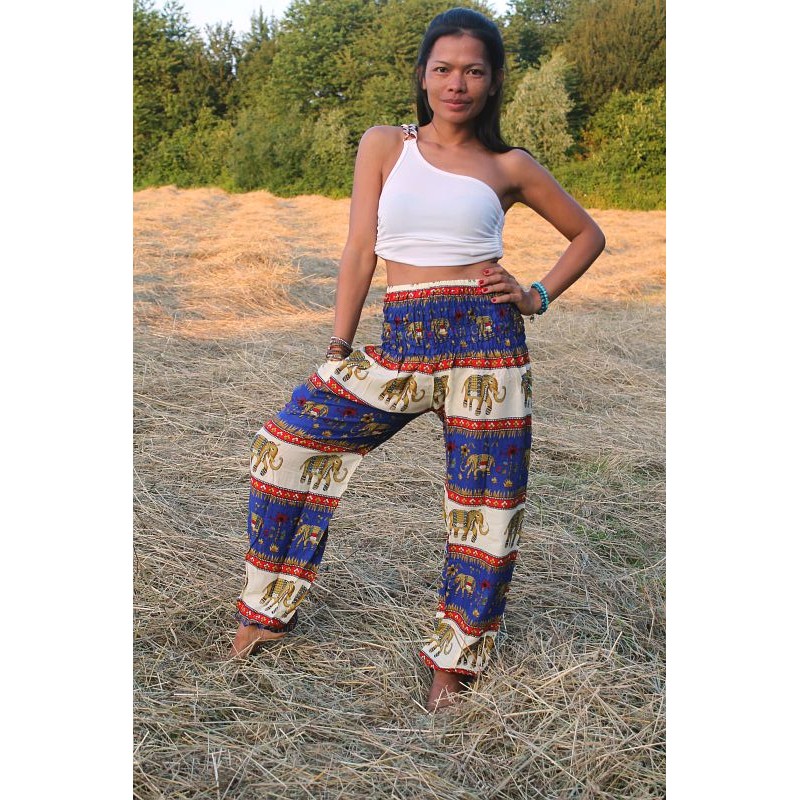 Haremshose Yogahose Hippiehose Schwarz Größe S / M