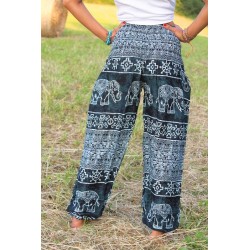 Haremshose Yogahose Hippiehose Größe  S / M - HOSE132