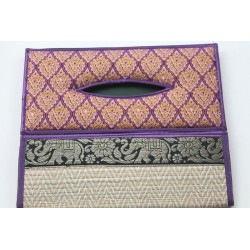 Tissue Box / Tücher Box / Kosmetiktücherbox im Thai-Stil - Tissue041