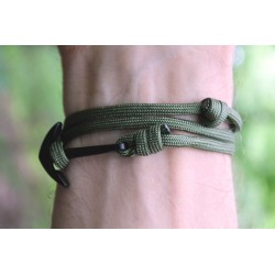 Anchor bracelet bracelet with anchor oliv