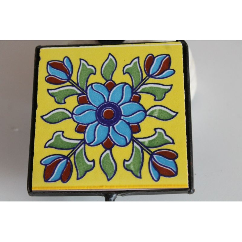 copy of Wall hook Kitchen hook with hand-painted tile