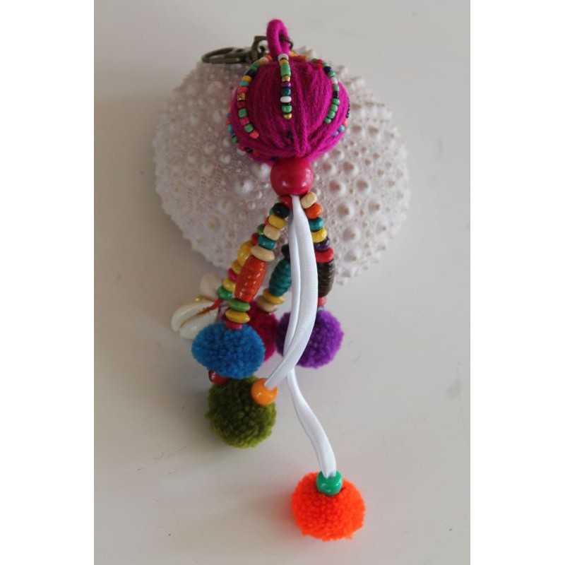 copy of Keychain bag charms ball of wool 22 cm