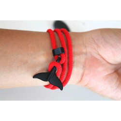 Whale fin bracelet Sufer bracelet