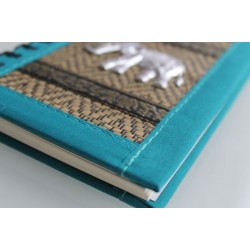 copy of Notebook natural fiber Thailand elephant spiral binding 15x11 cm