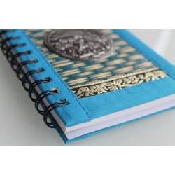 copy of Notebook natural fiber Thailand elephant spiral binding 15x11 cm