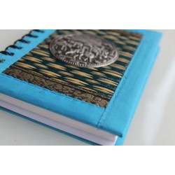 copy of Notebook natural fiber Thailand elephant spiral binding 15x11 cm