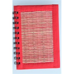 copy of Notebook natural fiber Thailand elephant spiral binding 15x11 cm