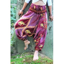 Boho Yoga Pants Women Hippie Harem Printed Dyeing High Waisted Wear  Pantalone De Mujer Cintura Alta