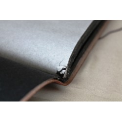 2. Wahl: Fotoalbum Leder mit Bumenmotiv 34x27 cm