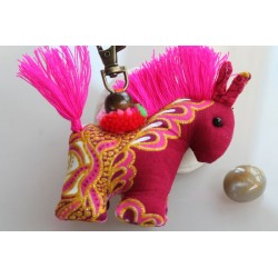 Schlüsselanhänger Taschenanhänger Pferd - HÄNGEDECO5543