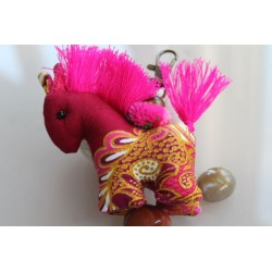 Schlüsselanhänger Taschenanhänger Pferd - HÄNGEDECO5543