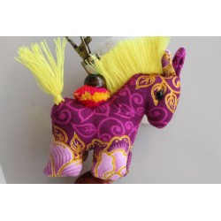 Schlüsselanhänger Taschenanhänger Pferd - HÄNGEDECO5546