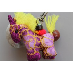 Schlüsselanhänger Taschenanhänger Pferd - HÄNGEDECO5546