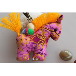 Schlüsselanhänger Taschenanhänger Pferd - HÄNGEDECO5549