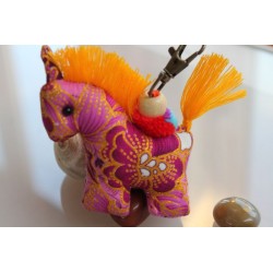 Schlüsselanhänger Taschenanhänger Pferd - HÄNGEDECO5549