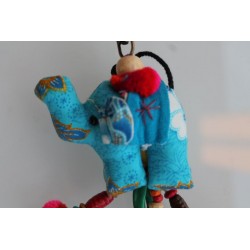 Schlüsselanhänger Taschenanhänger Elefant - HÄNGEDECO3721