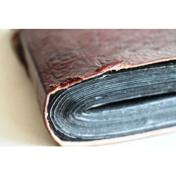 2. Wahl: Fotoalbum Ledereinband 27x18 cm