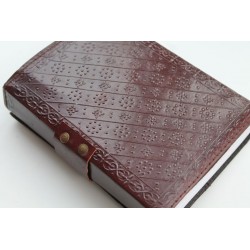 copy of Notebook diary leather book dragon leather 17.5x13 cm