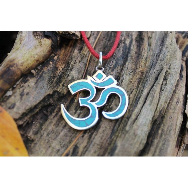 copy of Amulett aus Nepal Türkis Koralle