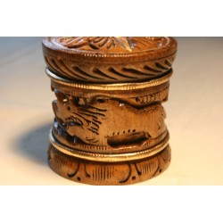 Holzdose aus Naturholz - 5 cm (KLEIN)