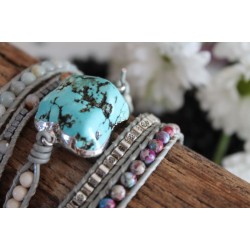 copy of Elegant bracelet in Bohemian style with small stone beads