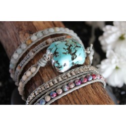 copy of Elegant bracelet in Bohemian style with small stone beads