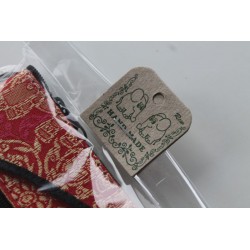 Brustbeutel Brusttasche Stoff mit Stickerei Thailand Elefant - BÖRSE430