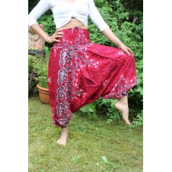 Haremshose Pluderhose Hippiehose Baggystyle Größe S / M - BAGGY029
