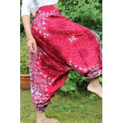 Haremshose Pluderhose Hippiehose Baggystyle Größe S / M - BAGGY029