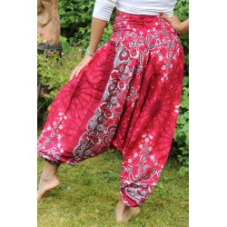 Haremshose Pluderhose Hippiehose Baggystyle Größe S / M - BAGGY029