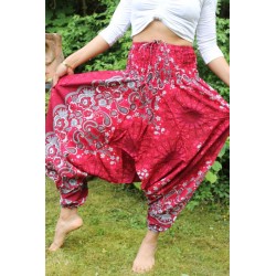 Haremshose Pluderhose Hippiehose Baggystyle Größe S / M - BAGGY029