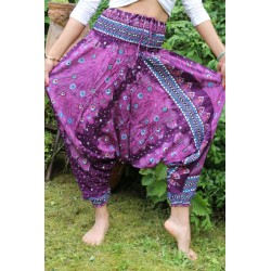 Haremshose Pluderhose Hippiehose Baggystyle Größe S / M - BAGGY030