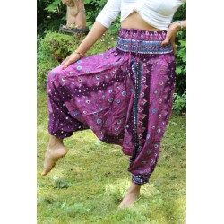 Haremshose Pluderhose Hippiehose Baggystyle Größe S / M - BAGGY030